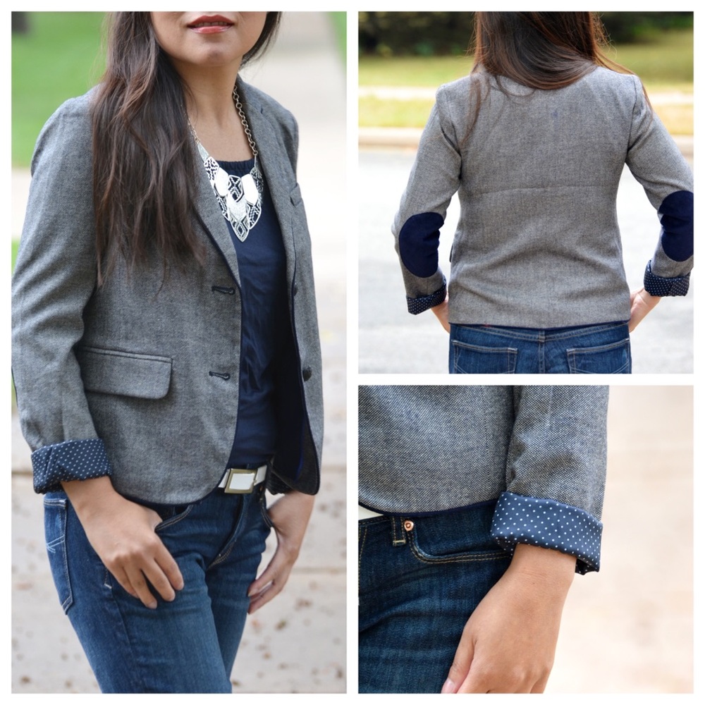 Gap Academy Blazer, gray sz 2